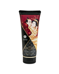 Crema masaj erotic Delectable Strawberry, 200ml, Shunga Erotic Art 