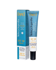 Crema de fata cu SPF50 si actiune anti-aging, 50ml, Skincyclopedia