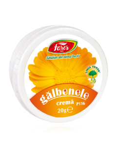 Crema galbenele, 20g, Fares