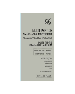 Crema hidratanta anti-imbatranire Smart Aging Multi-Peptide, 50 ml, Nerds