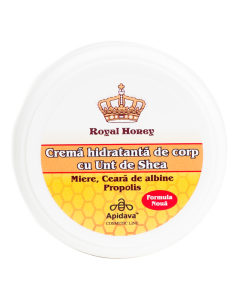 Crema hidratanta corp, 200g, Apidava
