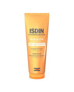 Lotiune iluminatoare cu protectie solara SPF30, Fotoprotector Body Glow, 200 ml, Isdin