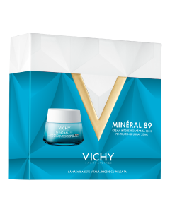 Set Crema intens hidratanta pentru tenul uscat Mineral89, Vichy