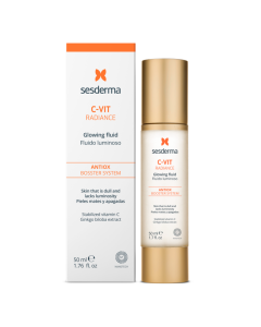 Fluid pentru luminozitatea tenului C-Vit Radiance, 50 ml, Sesderma