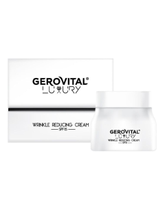 Crema pentru atenuarea ridurilor SPF15, Luxury, 50 ml, Gerovital