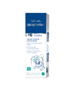 Gerovital H3 Classic crema contur ochi si buze, 15 ml