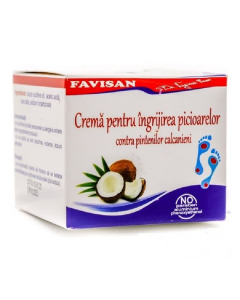 Crema pentru ingrijirea picioarelor, 50 ml, Favisan
