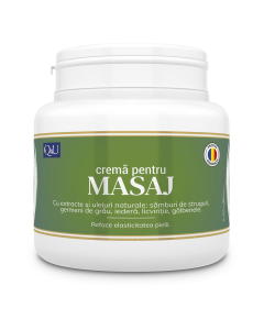 Crema pentru masaj Q4U, 500 ml, Tis Farmaceutic