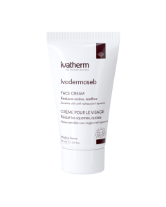 Crema pentru piele sensibila, antiroseata si scuame, Ivadermaseb, 40ml, Ivatherm