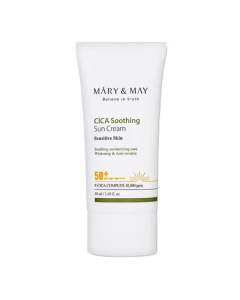 Crema pentru protectie solara cu centella asiatica SPF50+ PA++++, 50ml, Mary and May