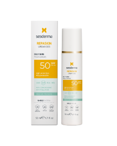 Crema cu protectie solara SPF50, Urban 365 Repaskin Oily Skin, 50 ml, Sesderma