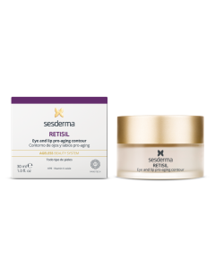 Crema pro-aging pentru conturul ochilor si buzelor Retisil, 30 ml, Sesderma