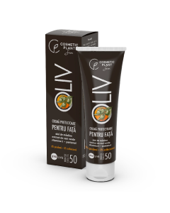 Crema protectoare pentru fata OLIV cu SPF50, 50 ml, Cosmetic Plant