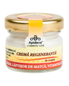 Crema regeneranta de noapte, 30 ml, Apidava