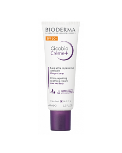 Crema reparatoare cu SPF50+ Cicabio Creme+, 40 ml, Bioderma