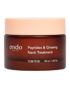 Crema pentru gat si decolteu cu 3 % Peptide, Ginseng si Retinol, 50ml, Ondo Beauty 36.5