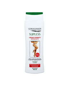 Crema termica anticelulita Supless, 400 ml, Gerocossen