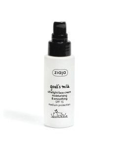 ZIAJA Goat`s Milk- Crema de fata ultralight SPF 15, 50ml