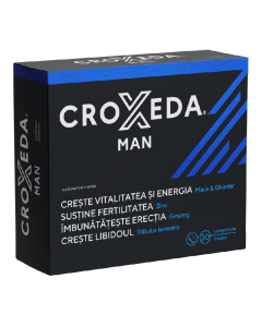 Croxeda Man, 30 comprimate, Fiterman Pharma