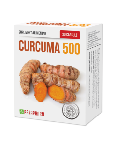 Curcuma 500, 30 capsule, Parapharm