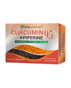 Curcumin + Piperine 95%, 30 capsule, Cosmo Pharm