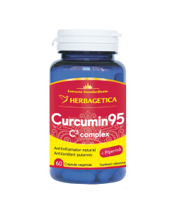 HERBAGETICA Curcumin 95 + C3 Complex, 60 capsule