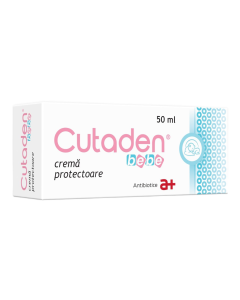 Crema protectoare Cutaden Bebe, 50 ml, Antibiotice SA