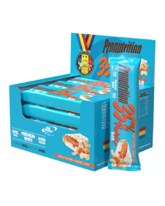Cutie Batoane proteice caramel, 12bucati*55g, Pro Nutrition