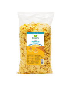 Sanovita Fulgi de Porumb fara zahar, 450g