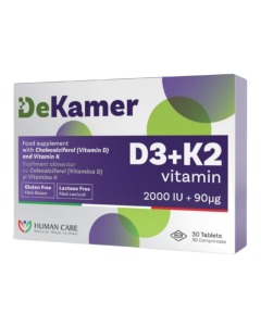 DeKamer D3 + K2, 30 capsule, Human Care