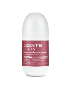 Deodorant roll-on antiperspirant pentru femei Dryses, 75 ml, Sesderma