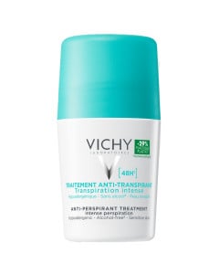 Deodorant roll-on antiperspirant eficacitate 48h, 50 ml, Vichy