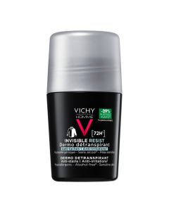 Deodorant roll-on Invisible Resist 72H Homme, 50 ml, Vichy
