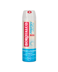 Deodorant Spray antiperspirant Men Fresh Non-Stop, 150 ml, Borotalco