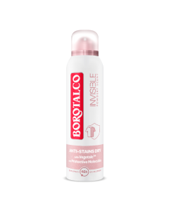 Deodorant Spray antiperspirant Invisible Pink, 150 ml, Borotalco