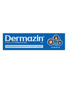 Dermazin cremă, 10mg/g, 50 g, Sandoz