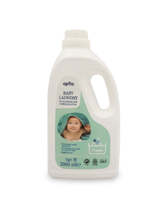 Detergent de rufe lichid Eco, pentru bebelusi, fara parfum, 40 spalari, 2L, Apfia Care