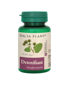 Detoxifiant, 60 comprimate, Dacia Plant