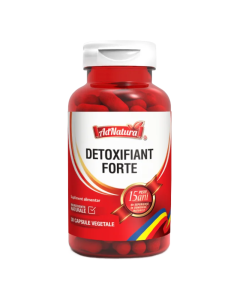 Detoxifiant Forte, 30 capsule, AdNatura