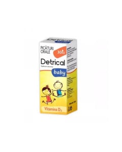 Detrical baby picaturi orale, 30 ml, Zdrovit