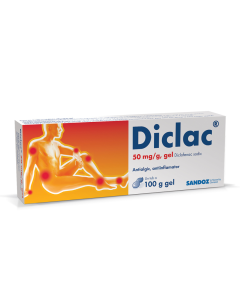 Diclac gel, 50 mg/g, 100 g, Sandoz