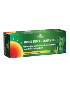 Diclofenac gel, 10 mg / g, 100 g, Fiterman
