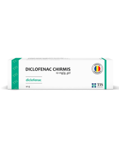 Diclofenac gel Chirmis, 50 g, Tis Farmaceutic