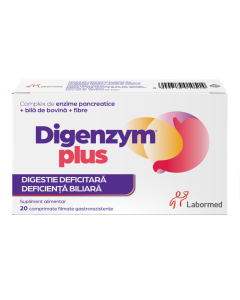Digenzym Plus 20 comprimate filmate gastrorezistente
