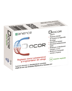 Diocor, 30 capsule vegetale, Sanience
