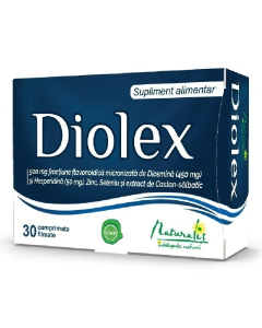 Diolex, 30 comprimate, Naturalis 