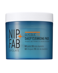 Dischete exfoliante Glycolic Fix, 60 bucati, NIP+FAB