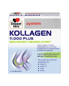 Kollagen 11.000 Plus, 10 flacoane unidoza, Doppelherz
