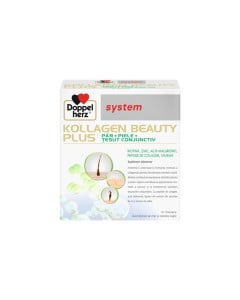 Beauty Plus Kollagen System, 10 flacoane, Doppelherz