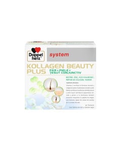 Kollagen System Beauty Plus, 30 flacoane, Doppelherz